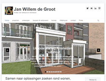 Tablet Screenshot of jwdegroot.nl